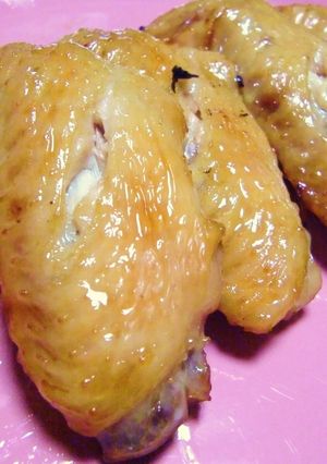 材料これだけ♪手羽先焼き♫-レシピのメイン写真