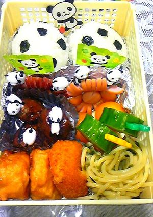 ﾊﾟﾝﾀﾞのサッカー-レシピのメイン写真