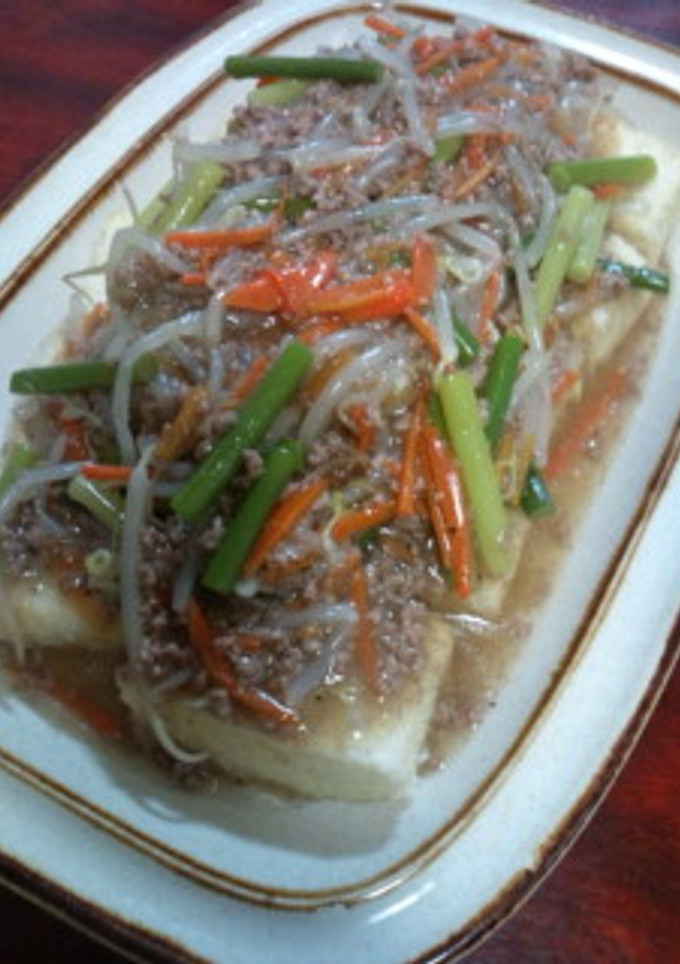 中華風あんかけの揚げだし豆腐-レシピのメイン写真