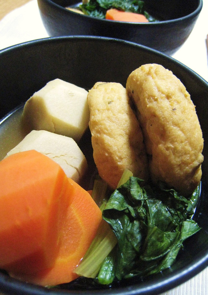 母の味⑦がんもと里芋の染み染み煮♬-レシピのメイン写真