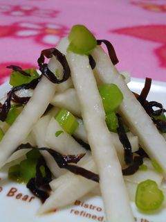 『大根と漬け物のさっぱり和え』-レシピのメイン写真
