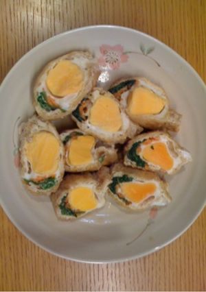 油あげの卵袋煮-レシピのメイン写真