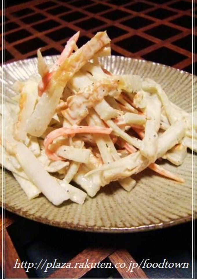 活ちくわと ごぼうのサラダ♬～お弁当に♪-レシピのメイン写真