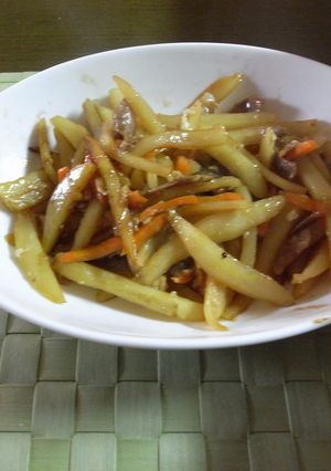 母の味じゃがいもきんぴら-レシピのメイン写真