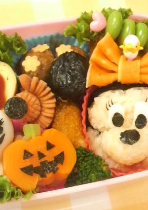 キャラ弁　ハロウィンミニー-レシピのメイン写真