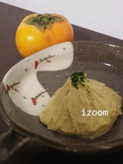 スイーツみたい!ほんのり甘い 柿の白和え-レシピのメイン写真