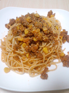 トマト不要!!簡単☆ミートソースパスタ-レシピのメイン写真