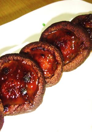 *しいたけの大葉味噌焼き*-レシピのメイン写真