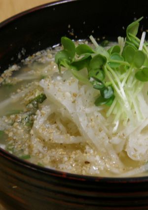 BSヌードル　冬のごま味噌坦々-レシピのメイン写真