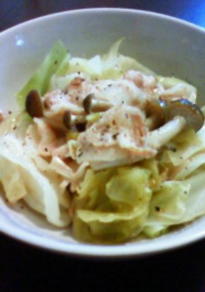 豚ばらとキャベツの中華風蒸し煮-レシピのメイン写真