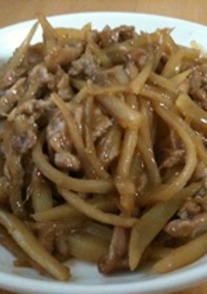 シャキシャキじゃが入り★新食感生姜焼き-レシピのメイン写真