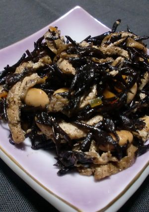 ひじきの信田煮-レシピのメイン写真
