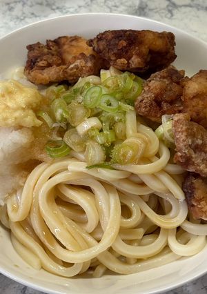 おろし鶏から冷やしうどん(身内専用)-レシピのメイン写真