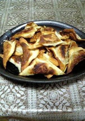 パリパリ☆揚げ焼きワンタン-レシピのメイン写真