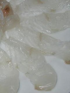 ヒラメの塩〆(生)-レシピのメイン写真