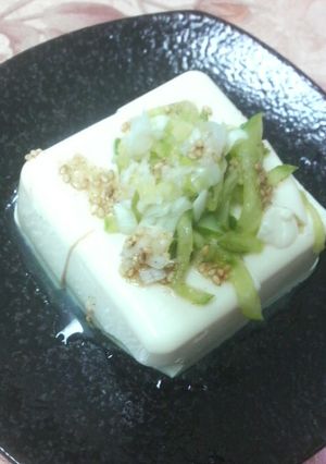 豆腐*きゅうりの塩やっこ-レシピのメイン写真