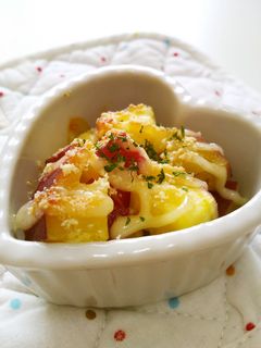 お弁当に☆さつま芋のマヨチーズ焼き-レシピのメイン写真