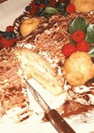 Bûche de Noël-レシピのメイン写真