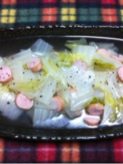 白菜とウインナーのトロトロ煮-レシピのメイン写真