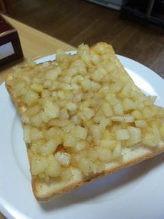 アップルパイ風アップルトースト♪-レシピのメイン写真