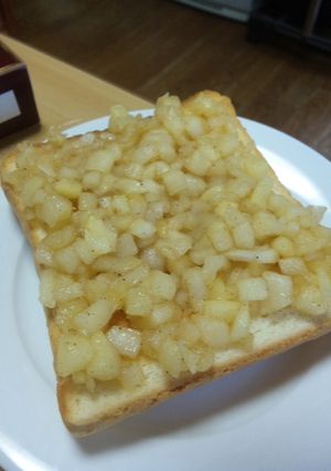 アップルパイ風アップルトースト♪-レシピのメイン写真