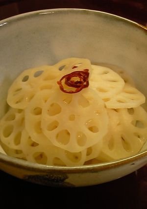 ビタミン補給で風邪知らず!レンコン酢ばす-レシピのメイン写真