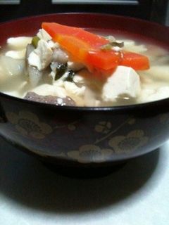 簡単☆ 野菜たっぷりけんちん汁-レシピのメイン写真