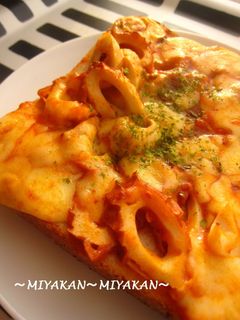 とろ~りチーズとちくわのミートソースパン-レシピのメイン写真