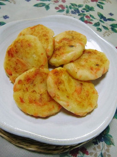 付け合わせに☆ポテトと鮭のお焼き-レシピのメイン写真
