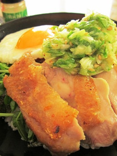 100円カフェ丼 "塩ねぎ丼"-レシピのメイン写真
