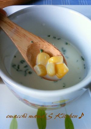 誰でも簡単☆ミルクでコーンスープ♪-レシピのメイン写真