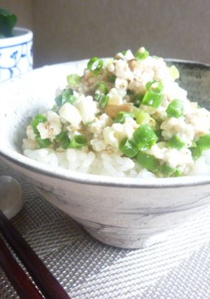 ザーサイ豆腐丼-レシピのメイン写真