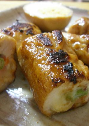 彩り野菜の甘辛ささみチーズ巻き-レシピのメイン写真
