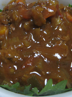 「和」なカレーの食べ方-レシピのメイン写真