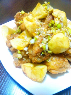 手羽元とじゃがいものごまだれ-レシピのメイン写真