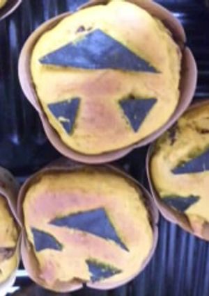 カボチャ嫌いもＯＫハロウィンマフィン-レシピのメイン写真