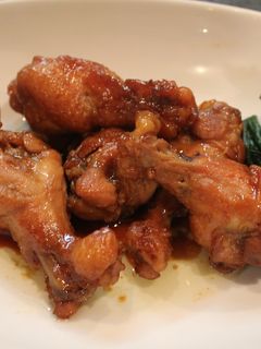 黒酢で♪鶏手羽元と半熟煮卵の♪こってり煮-レシピのメイン写真