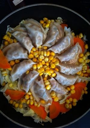 お好み焼き風餃子-レシピのメイン写真