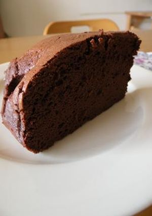 卵白消費☆しっとり新食感☆チョコケーキ-レシピのメイン写真
