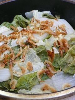 食べるラー油で中華風白菜と豚肉の重ね煮-レシピのメイン写真