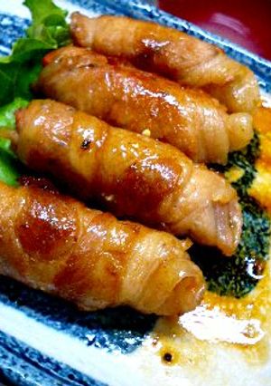 お弁当用!豚肉巻き焼き♪-レシピのメイン写真