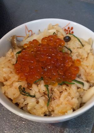 鮭とイクラの贅沢炊きこみご飯☆☆☆-レシピのメイン写真
