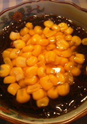 コーンもずく酢-レシピのメイン写真