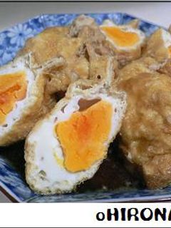 あげたまnoきんちゃく煮-レシピのメイン写真
