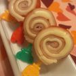 カニカマとチーズでくるくるキャンディー♪