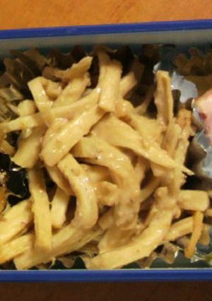 マコモタケの味噌マヨ炒め♪お弁当にも！-レシピのメイン写真