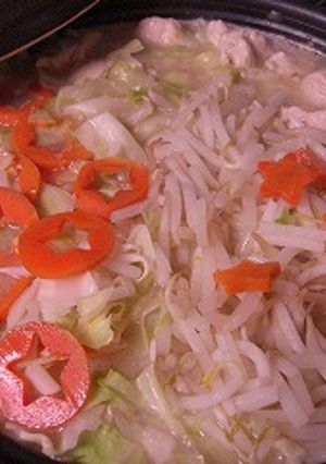 我が家の白みそ仕立てのチーズ鍋スープ-レシピのメイン写真