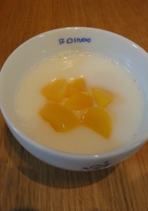 牛乳寒天-レシピのメイン写真