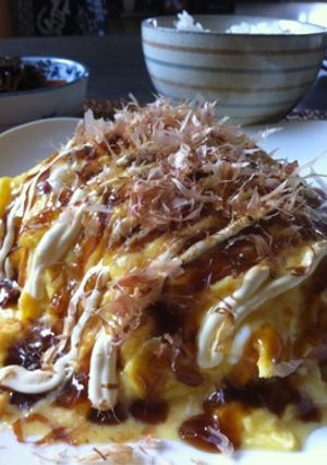とろとろたまごのとんぺい焼き-レシピのメイン写真