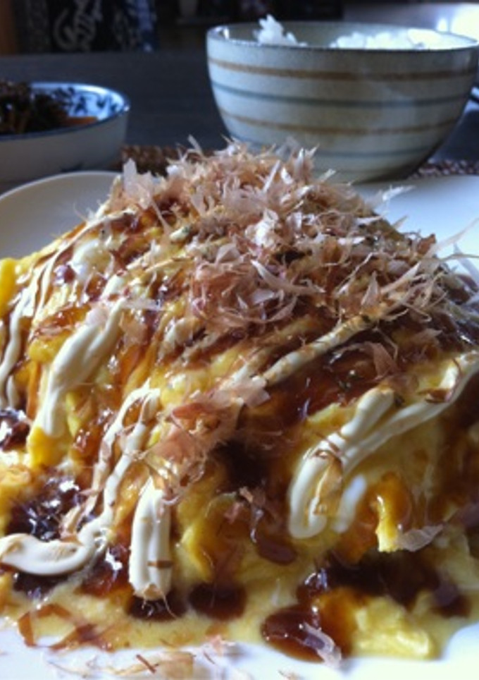 とろとろたまごのとんぺい焼き-レシピのメイン写真